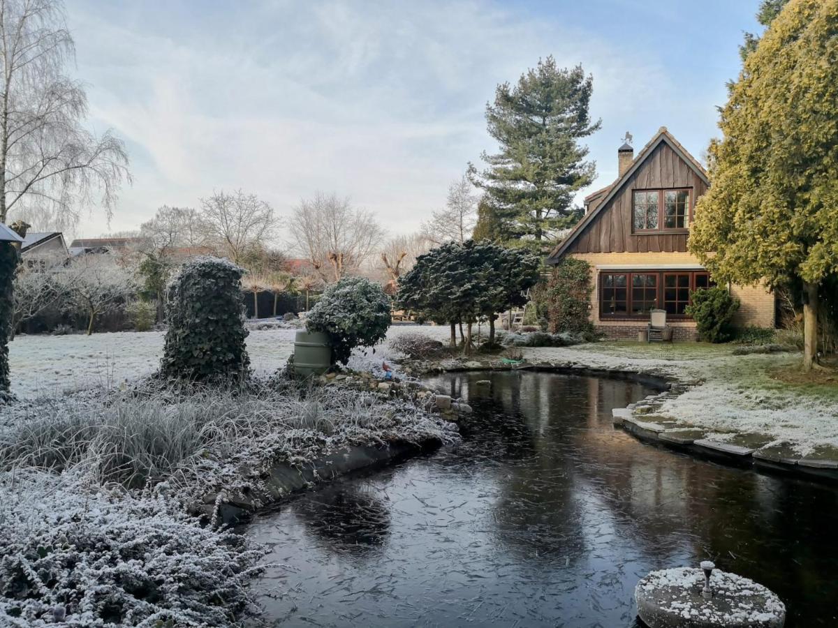 Villa Ham Annex Met Prive Jacuzzi Almelo Exterior foto